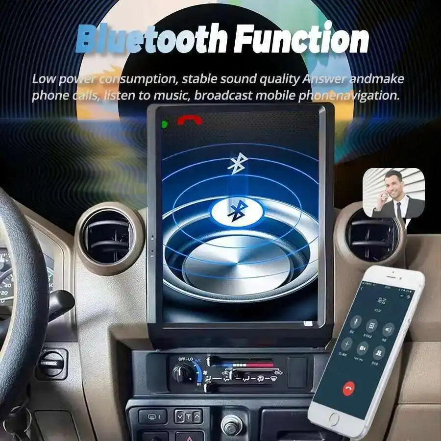 Carplay Auto Radio For Toyota Land Cruiser LC70 LC75 LC76 GPS Navigation Car Multimedia Au | AUTOKITSHOP