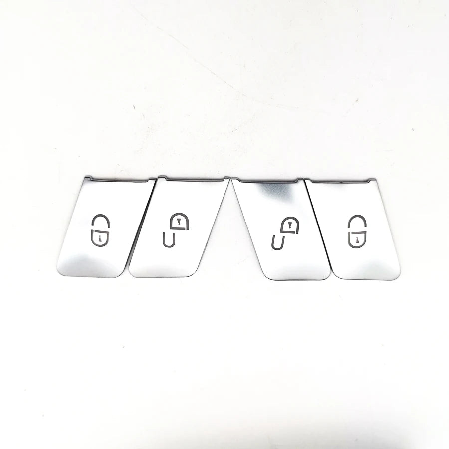Door Lock Unlock Buttons Sequins Cover 4x For Mercedes Benz C E Class W204 W212