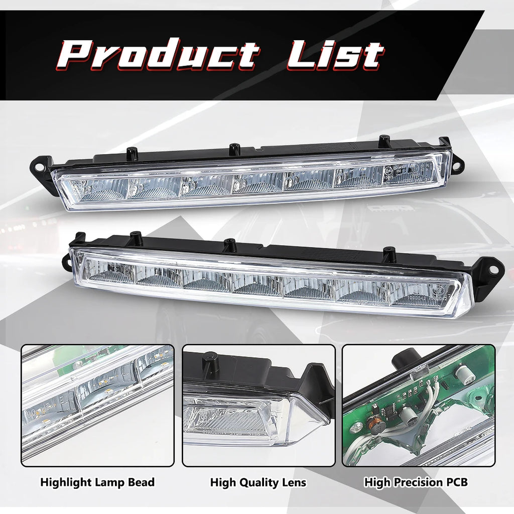 1649060451 1649060351 DRL For Mercedes Benz LX164 GL320 GL350 GL450 GL550 ML63 AMG X166 20 | AUTOKITSHOP