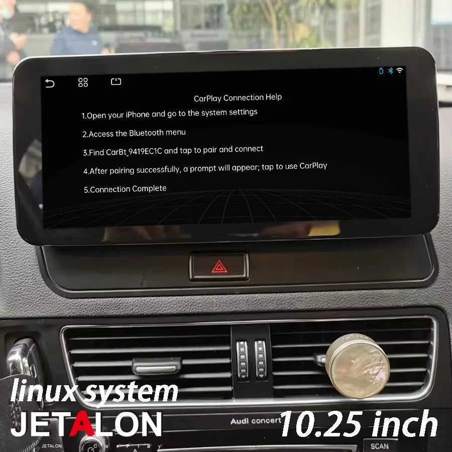 10.25 Inch Linux Car Stereo Head Unit Low Configuration Carplay GPS Car Multimedia Video P