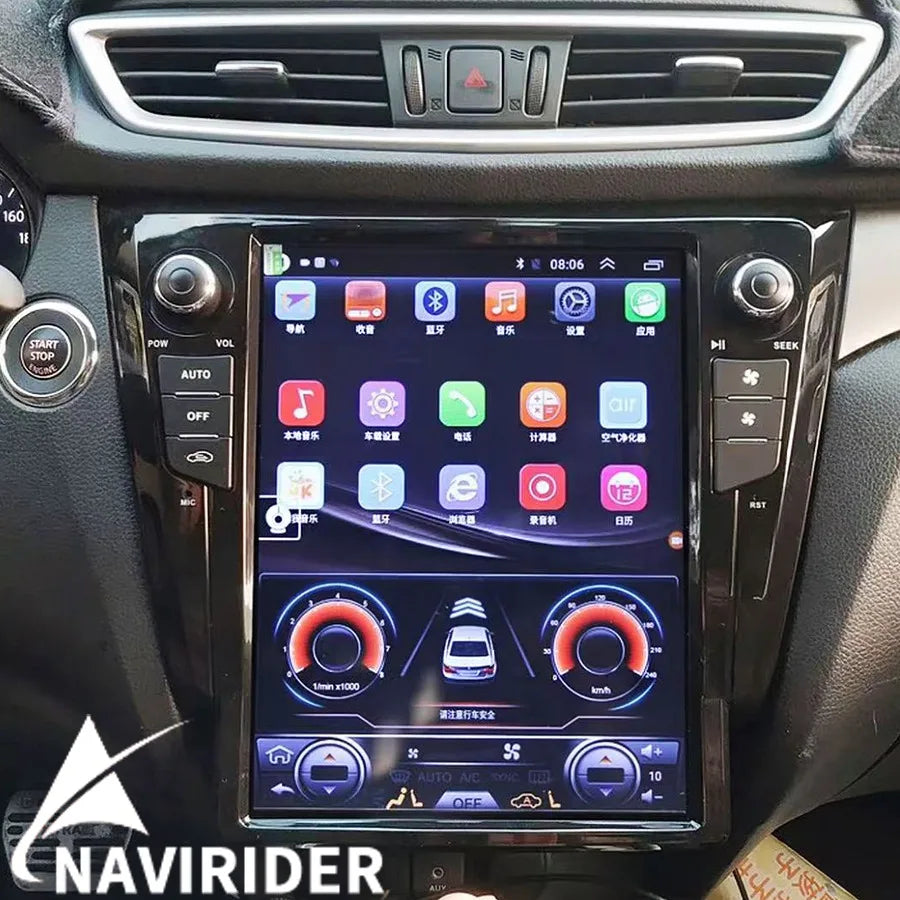 Car Multimedia Video Player For Nissan X-Trail T32 2012 - 2024 Xtrail 12.1" Screen Android | AUTOKITSHOP
