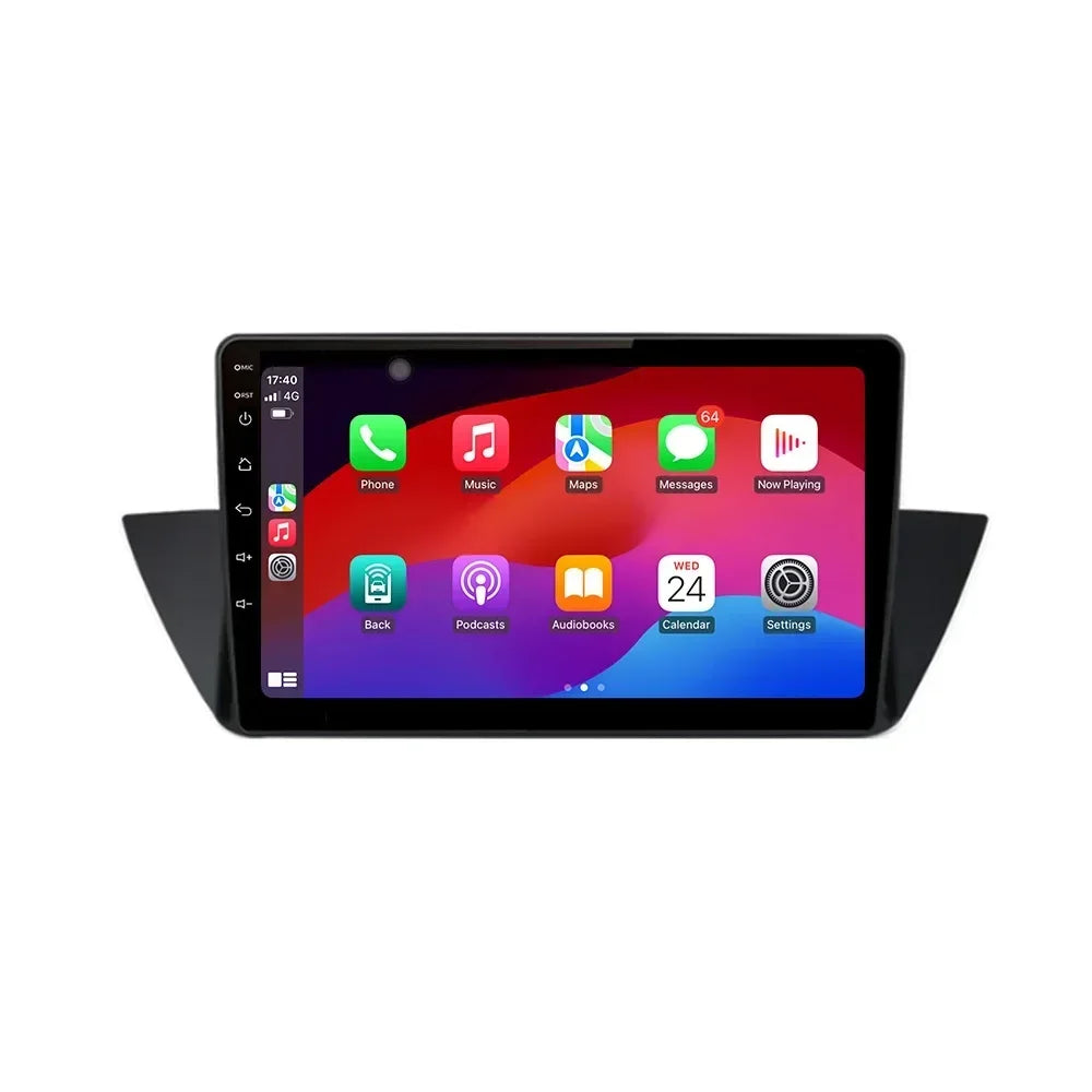Android 14 For BMW X1 E84 2009 - 2012 Car Radio Multimedia Video Players Android Auto CarP