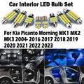 LED Interior Light Kit for Kia Picanto Morning MK1 MK2 MK3 2004- 2017 - Canbus Dome Map Door Trunk Bulbs | AUTOKITSHOP
