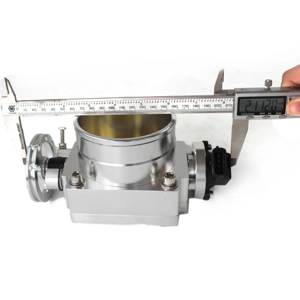 SINOCMP Reverse cable 90mm Throttle Body With TPS Sensor For Toyota Supra 1JZ / 2JZ Automo