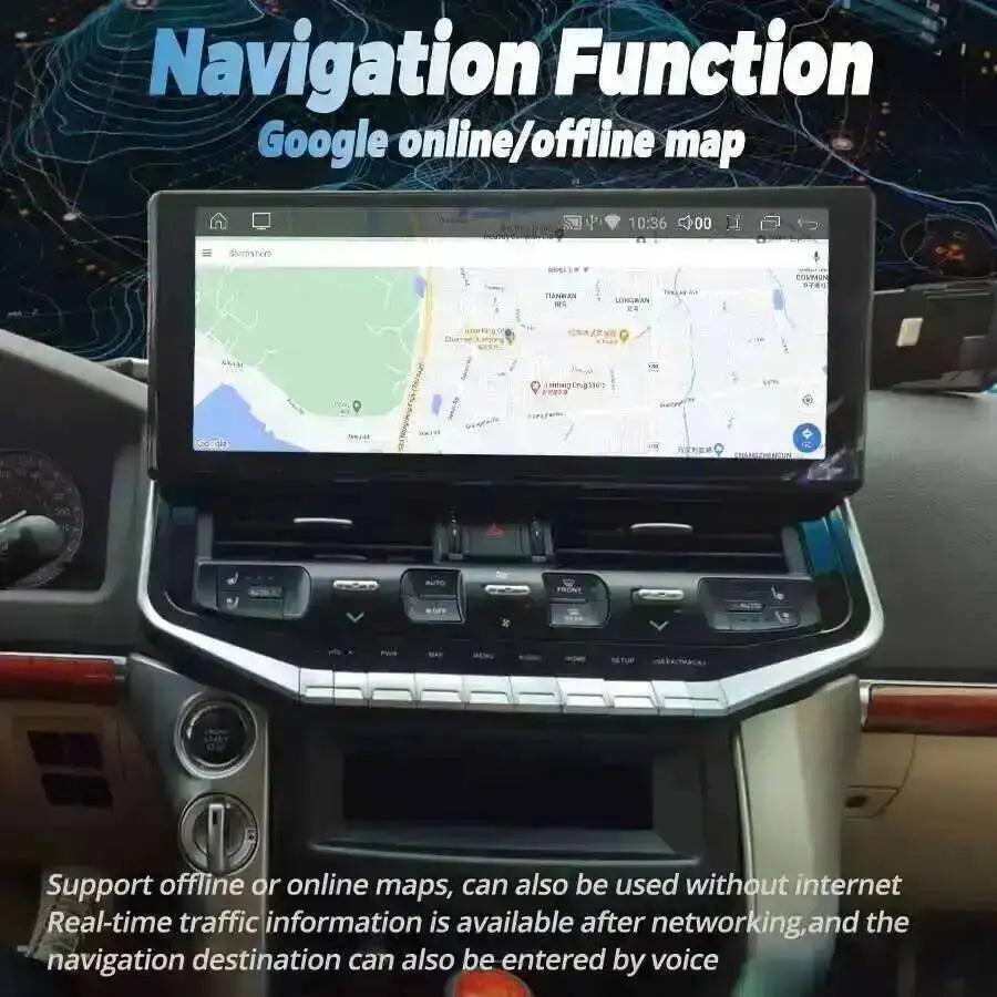 Carplay Multimedia Android Screen Car Radio Video Player GPS Navigation 16.2inch For Toyot | AUTOKITSHOP