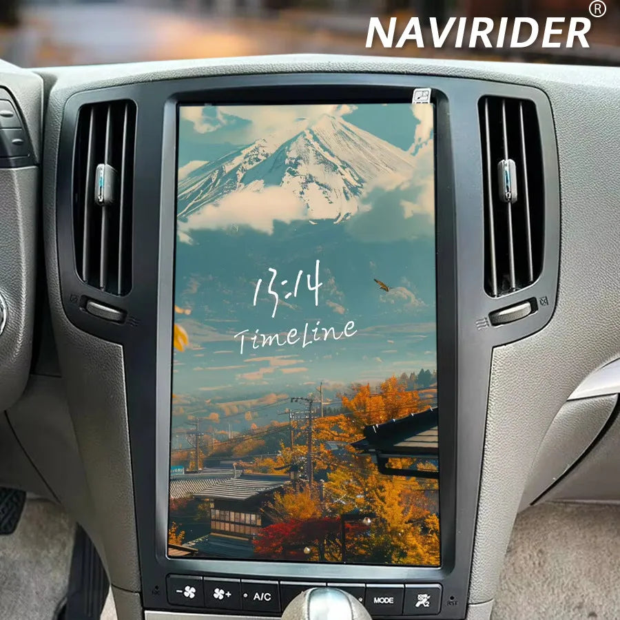 For INFINITI G37 2007-2013 GPS Carplay 13.6" Car Multimedia Video Player Stereo Navi Headu | AUTOKITSHOP