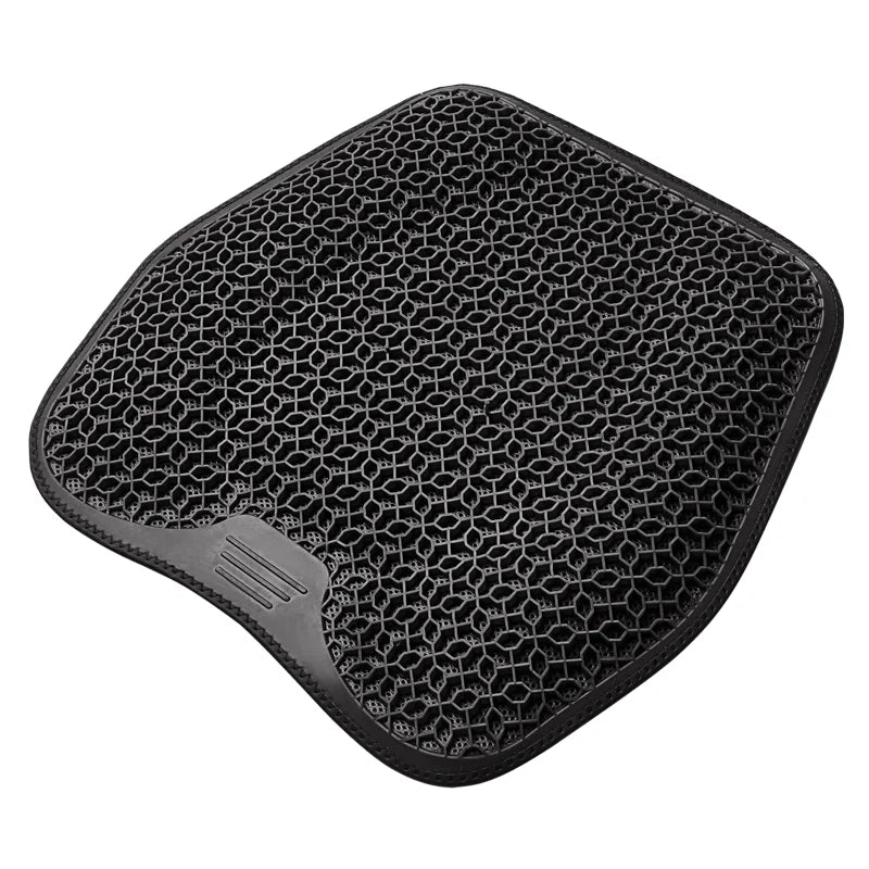 Car Gel Cushion Honeycomb Design Summer Car Gel Seat Cushion Breathable Thread Seat Pad Elastic  - Automotive LED Light