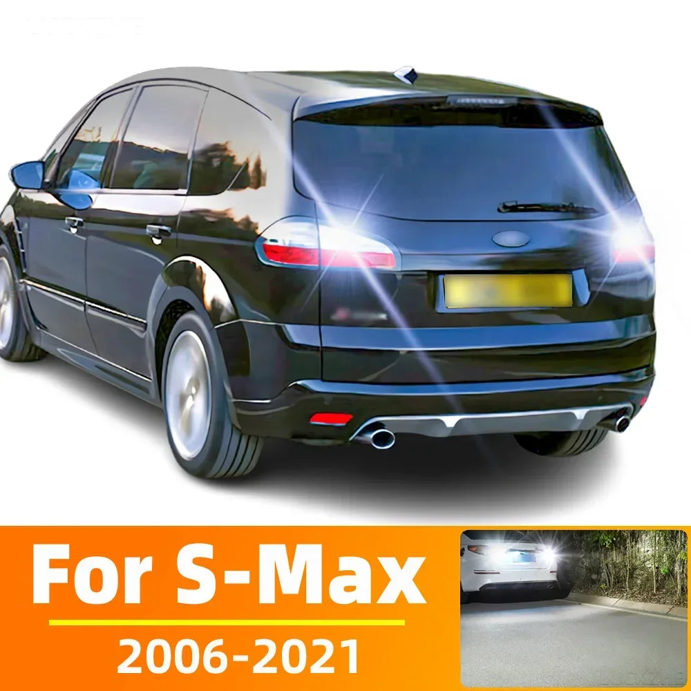 2-Piece LED Interior Light Kit for Ford S-Max S Max Accessories 2006-2021 - Canbus Dome Map Door Trunk Bulbs | AUTOKI...
