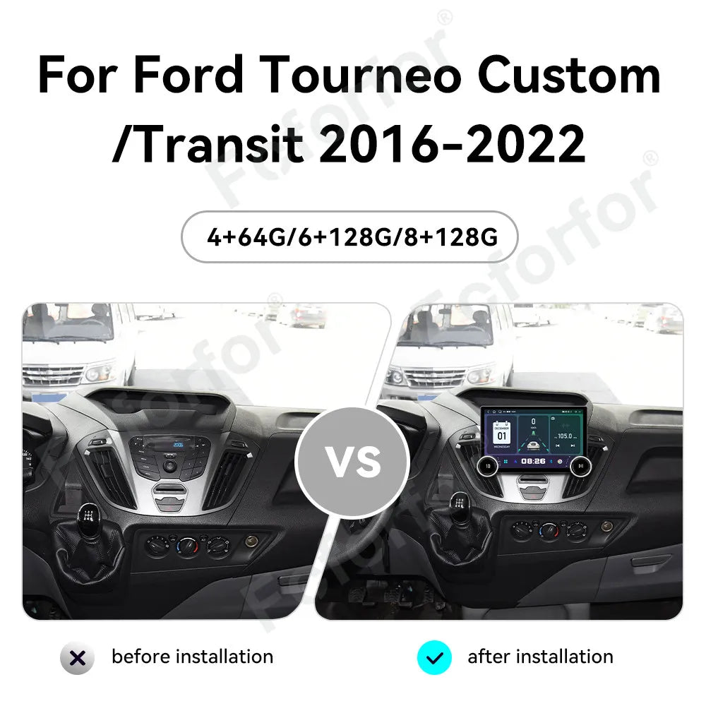 Upgraded Ultra Large HD Display Android 15 11.5 Inch Car Radio GPS Navi Head Unit For Ford