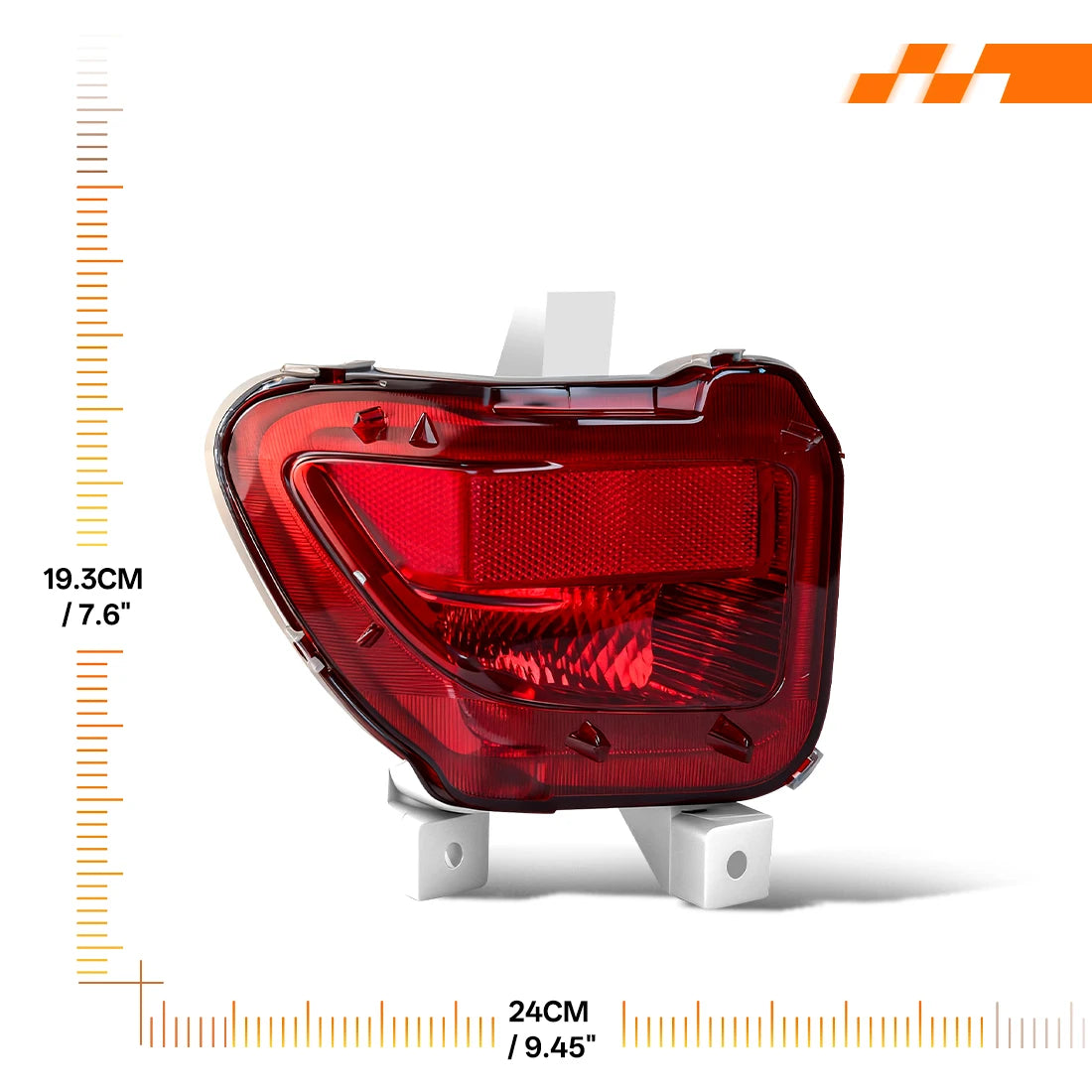 Rear Bumper Reflector Lights NO BULB For Toyota RAV4 2005-2012 Tail Parking Brake Light Wa | AUTOKITSHOP