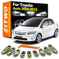 ZITWO 11Pcs Canbus LED Bulb Interior Dome Map Light Kit For Toyota Auris 2006 2007 2008 2009 201 - Canbus LED Car Light