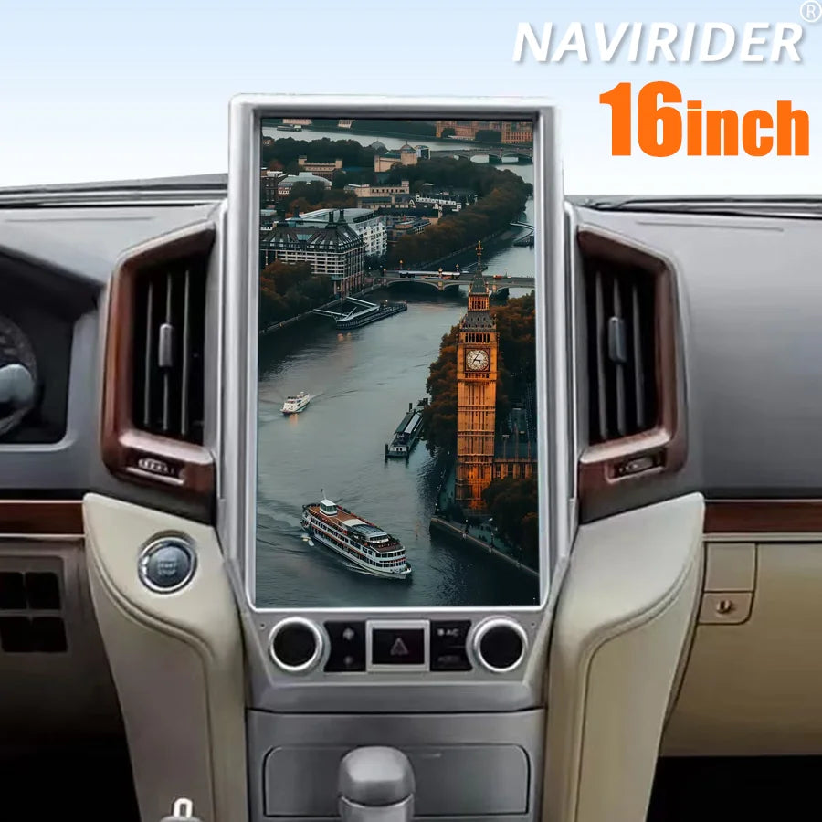 Car Radio For TOYOTA Land Cruiser 200 LC200 2016 - 2020 Wireless Carplay Multimedia GPS Na | AUTOKITSHOP