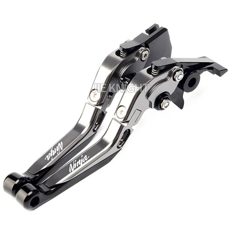 For NINJA Ninja 250/300/400 2008-2021 2022 Motorcycle CNC Foldable Extendable Brakes clutch leve - Automotive LED Light