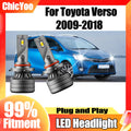 2X 120W 9005 Canbus LED Car Headlights 28000LM 6000K White For Toyota Verso 2009 2010 2011