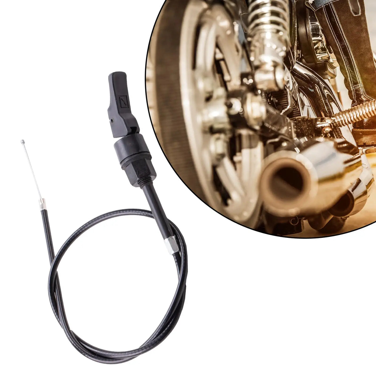 Replace Starter Choke Cable Professional High Performance Accessory Replaces Starter Choke Cable - Automotive LED Light