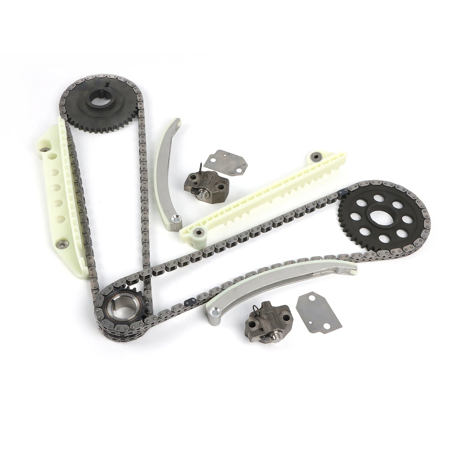 SINOCMP Timing Chain Kit Gear Crank Sprocket Tensioners Guide Rails F8AZ-6256-AA for 97-10