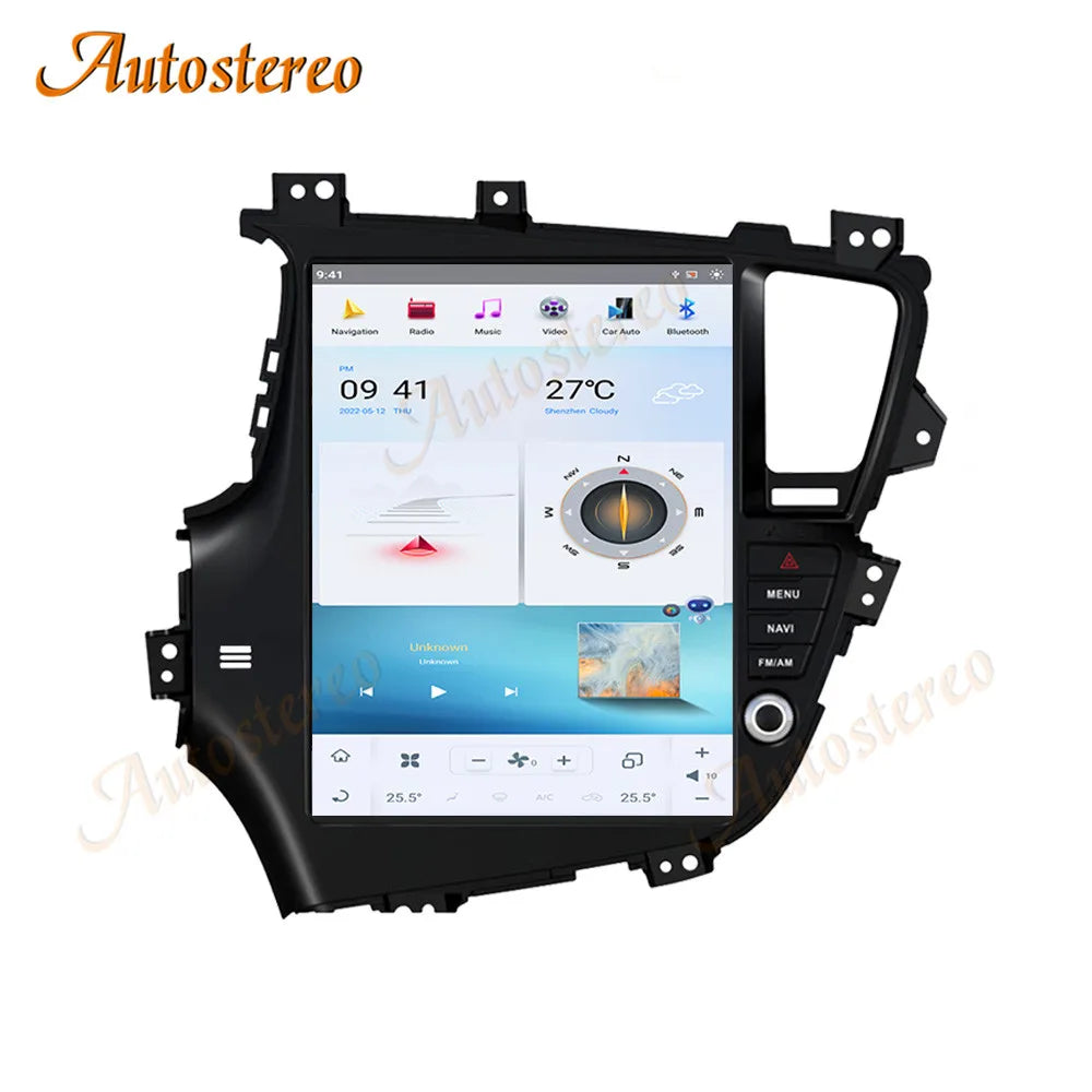 Car Radio Carplay Android 13 Multimedia Player Car Navigation For KIA Optima/KIA K5 2010-2