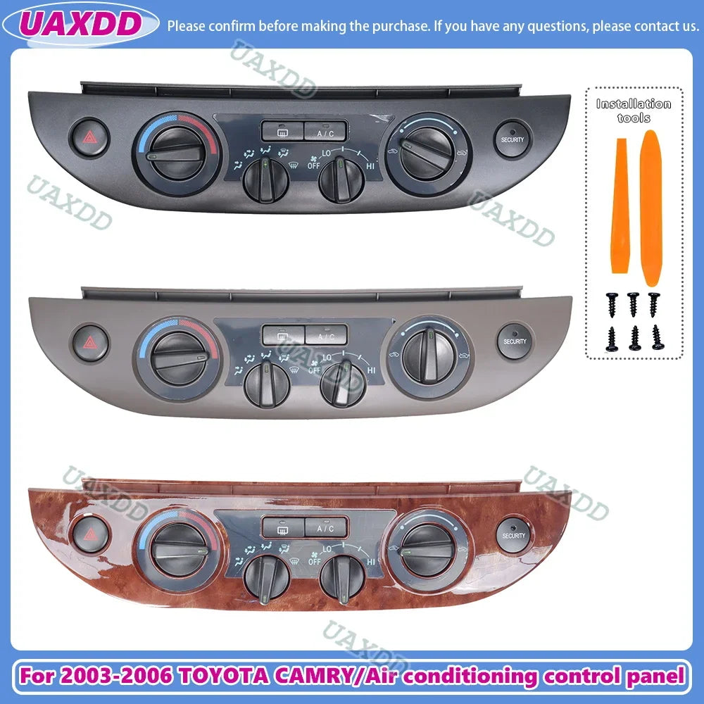 Car Air Conditioning Vent Control MAX AUTO OFF REST For TOYOTA CAMRY 2003-2006 Outlet Pane