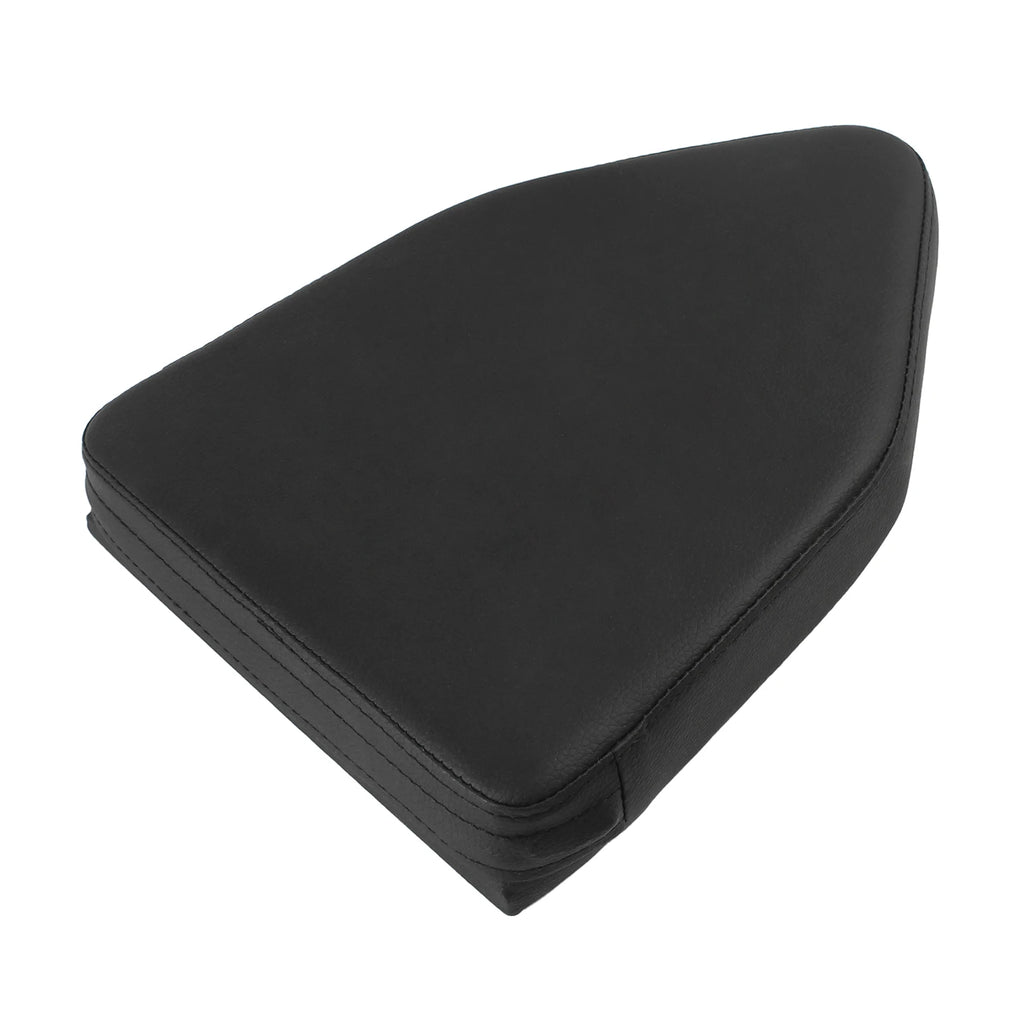 Motorcycle Sissy Bar Cushion Passenger Backrest Pad Detachable For Harley Chopper Touring For Ho - Automotive LED Light