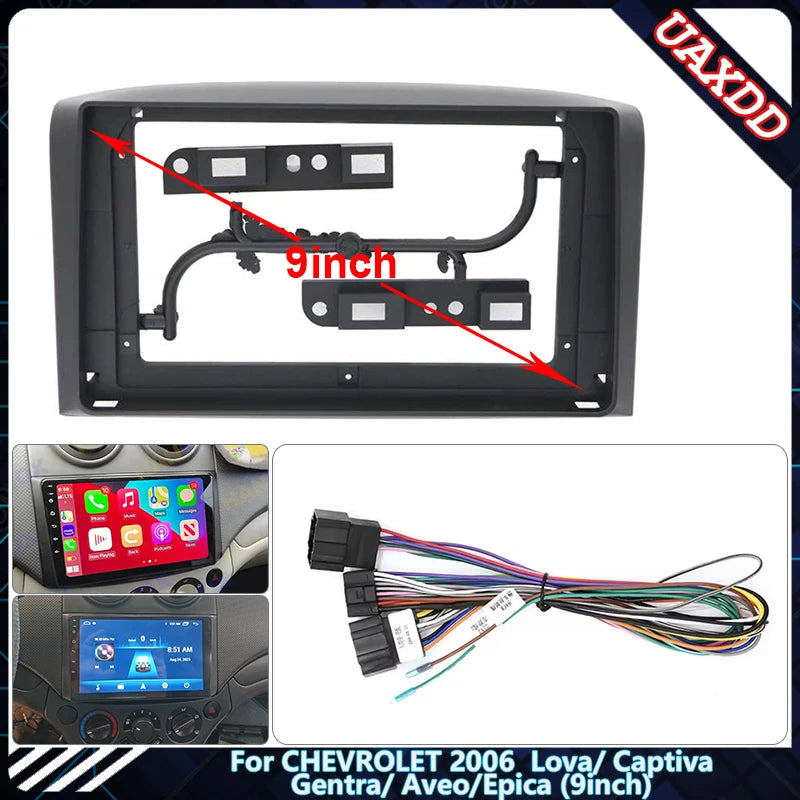 For CHEVROLET2006 Lova Car CD DVD MP5 MP3 GPSRadio Android stereo Harness screens accessor