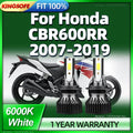 LED Motorcycle Headlight H7 6000K Bulbs For Honda CBR600RR 2007 2008 2009 2010 2011 2012 2