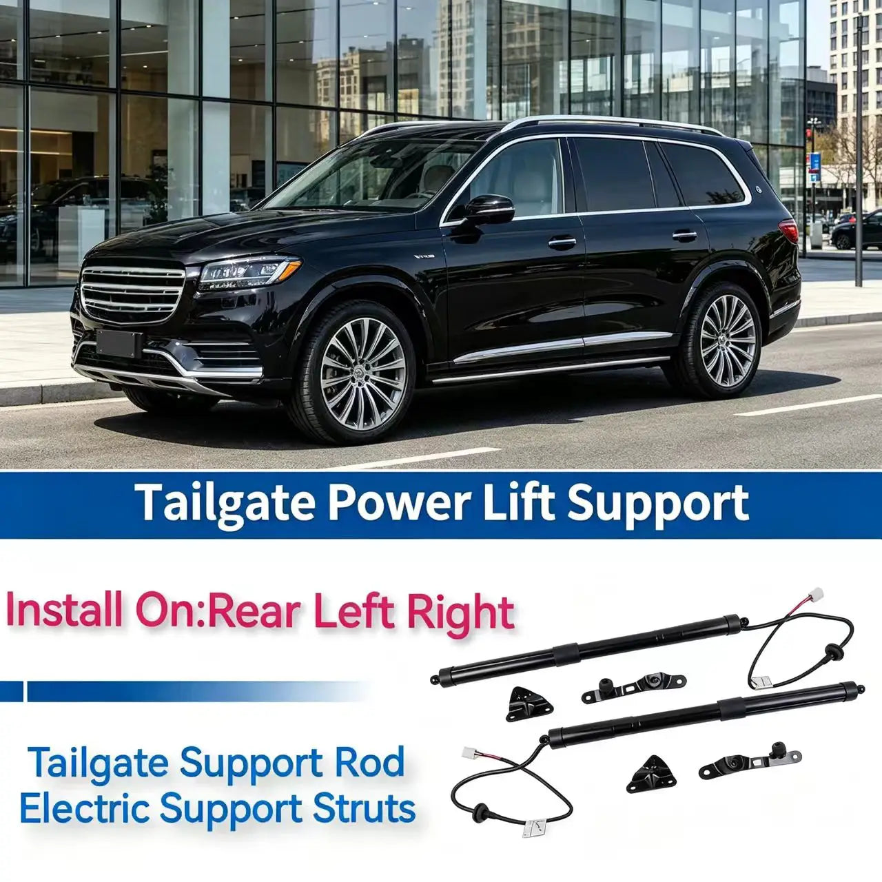 Rear Trunk Lift Support Assy Unit For Toyota Highlander 2014-2019 Tailgate Pull Down Lid S | AUTOKITSHOP