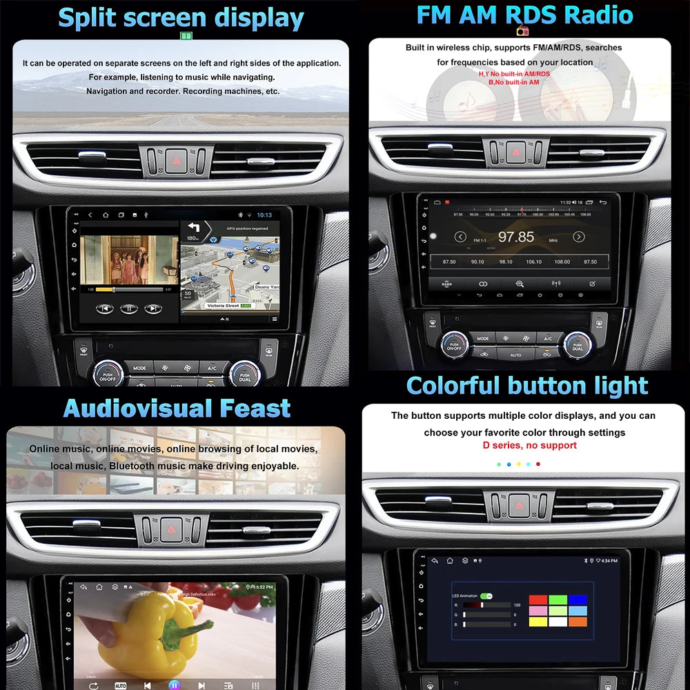 Wireless Carplay For Para Maxus V80 2012 - 2017 Android 16 Auto Car Radio Multimedia Video
