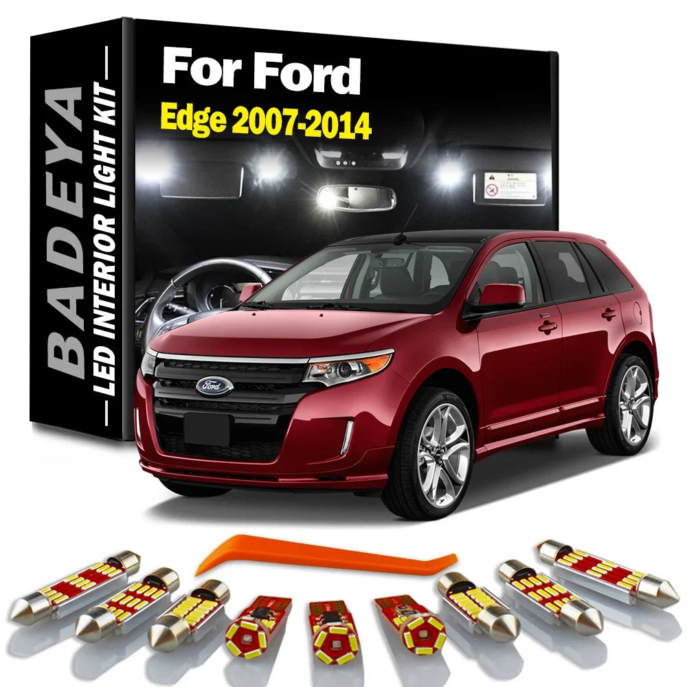 LED Interior Light Kit for Ford Edge - Canbus Error-Free Bulbs | AUTOKITSHOP