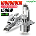 H7 H4 LED Bulb 1000000LM Super Bright 9003 HB2 LED CANBUS Diode Headlights 6000K High Powe