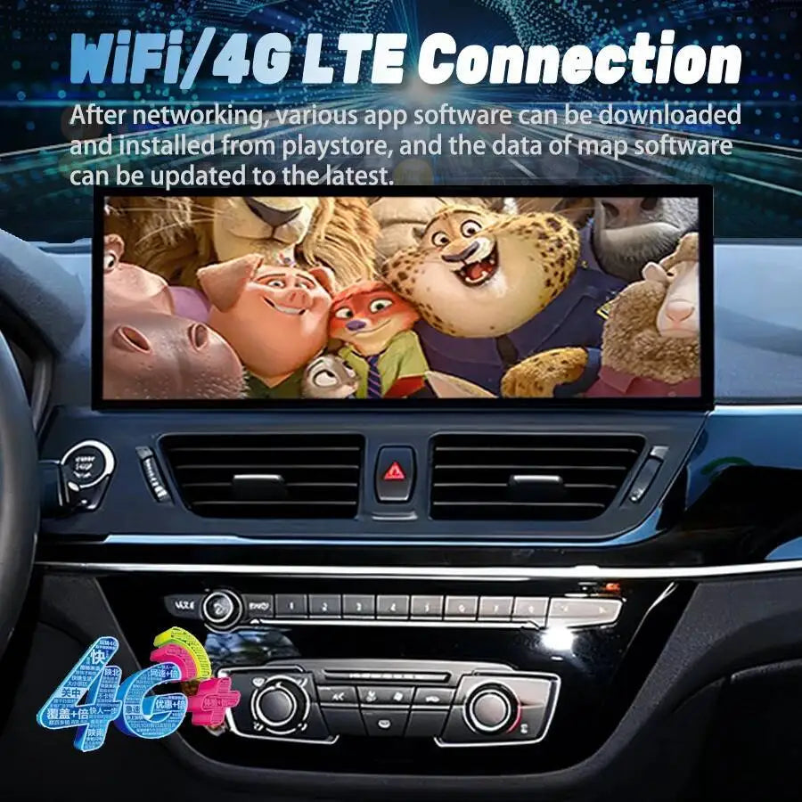 For BMW 1 Series F20 F21 F22 F23 2013-2020 15.8“ Wireless CarPlay Android Auto Car Multime