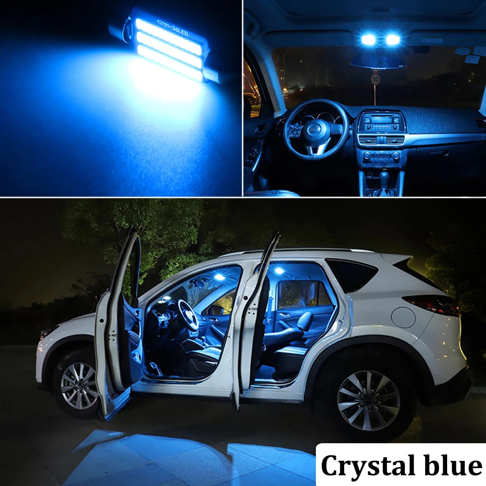 LED Interior Light Kit for Opel GT Movano Crossland X Mokka Adam Agila Karl Meriva Signum Tigra Vectra Parts Canbus -...