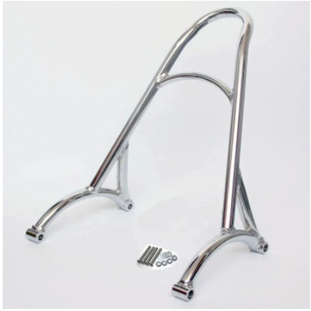 Motorcycle Chrome Detachable Rear Passenger Sissy Bar Backrest For Harley Sportster Iron XL 883  - Automotive LED Light