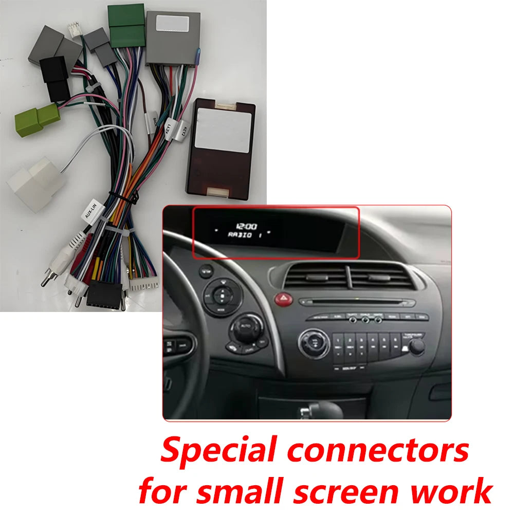 Car Radio Android 16 Wireless Carplay For Honda Civic Hatchback 2006 -2011 Multimedia Play | AUTOKITSHOP