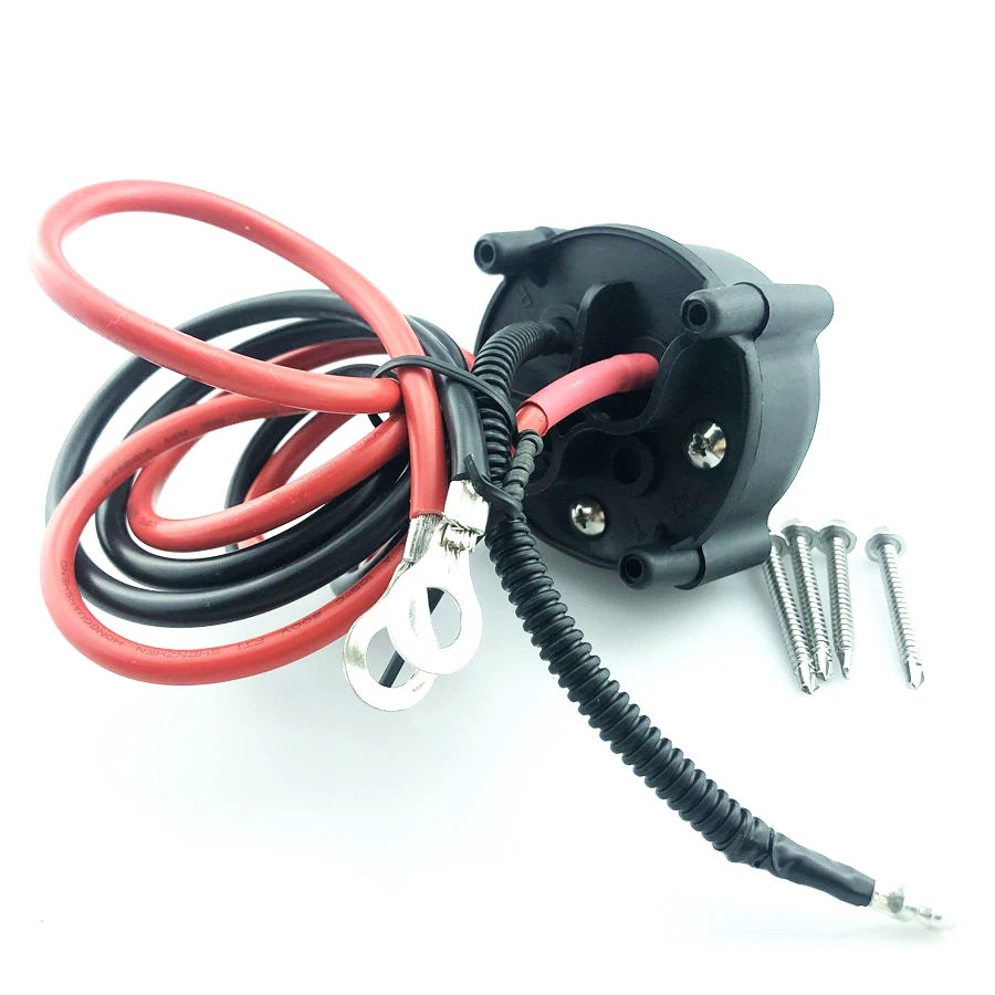 For 2007-2010 Yamaha G29 Drive Golf Cart Charger Receptacle Part JW2-H6181-02