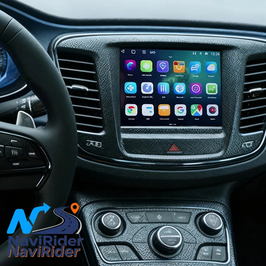 8.4inch Stereo Wireless Carplay Video Player For CHRYSLER 200 Bluetooth GPS Navigation DSP