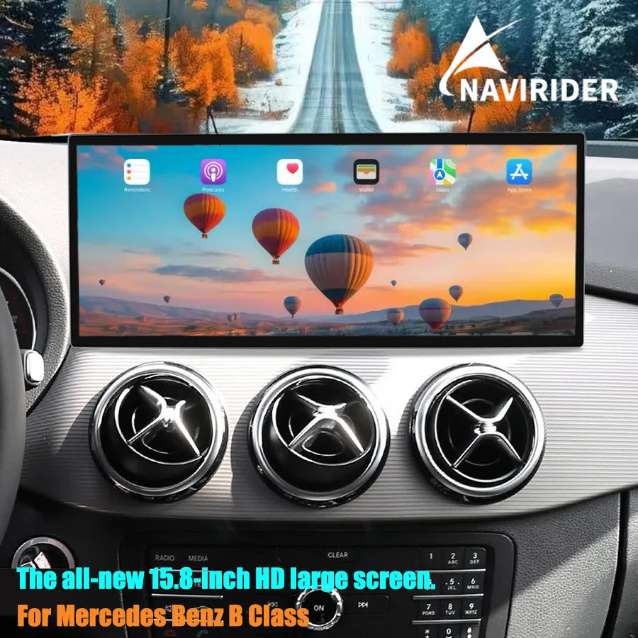 For Mercedes Benz B Class W246 W245 2011-2018 15.8inch Touch Screen Car Radio Wireless Car | AUTOKITSHOP
