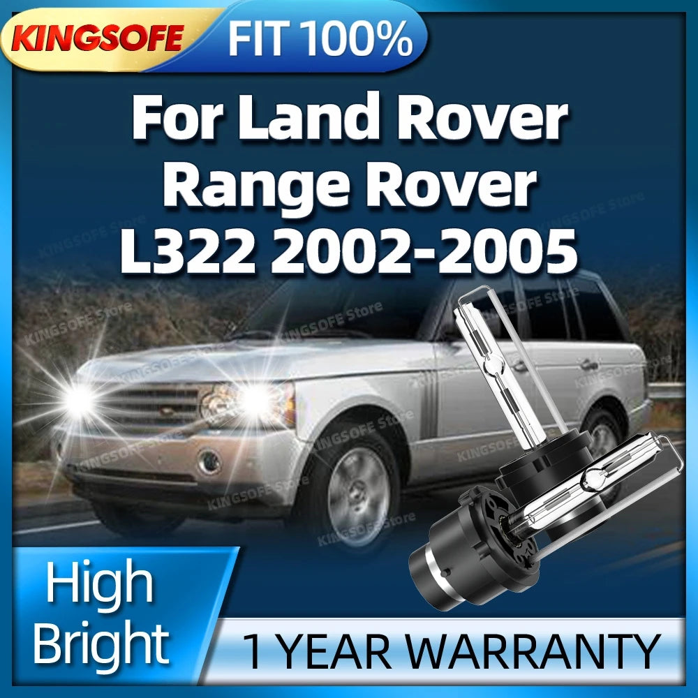 Xenon 35W HID Car Lamp D2S Headlight 6000K Upgrade Bulbs For Land Rover Range Rover L322 2