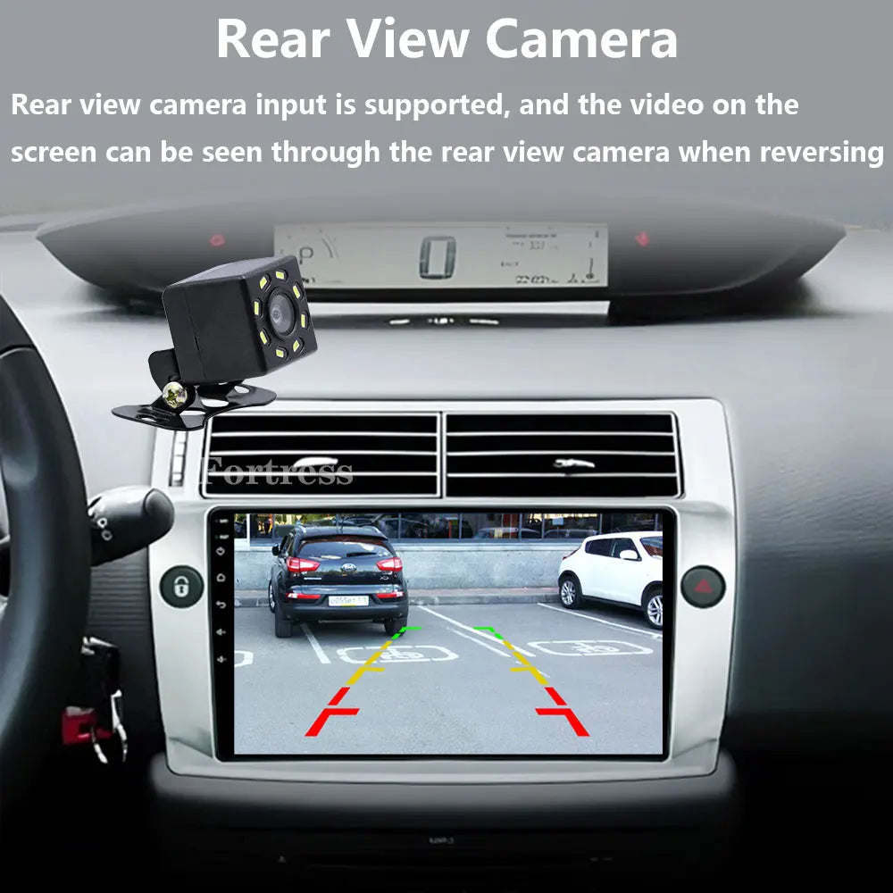 Android 16 For Citroen C4 C-Triomphe Quatre 2004-2014 Navigation GPS Multimedia Car Radio