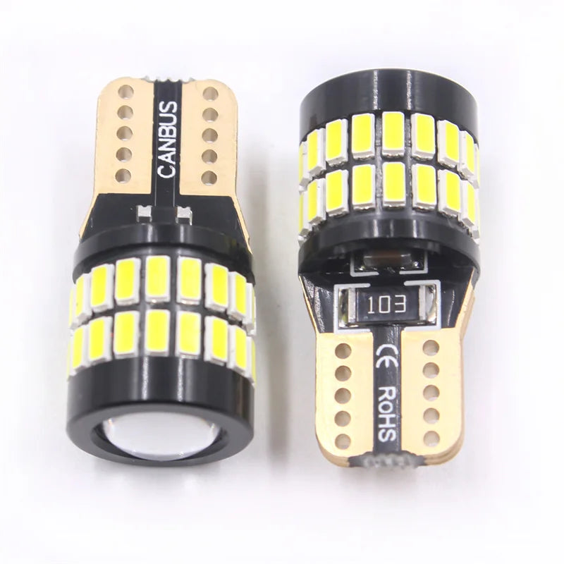 2-Piece LED Interior Light Kit for W5W T10 - Canbus Error-Free Interior Bulbs