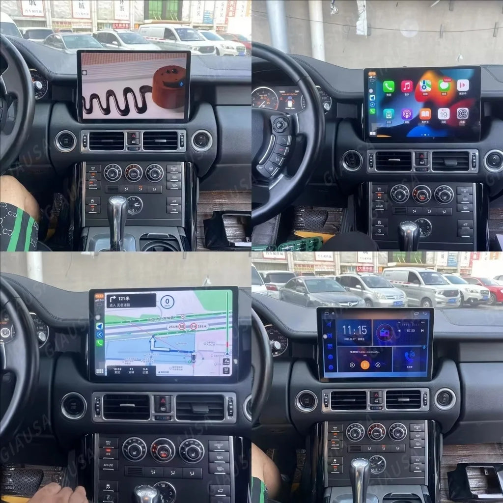 13.3" Android 13 DSP Car Radio For Land Rover Range Rover V8 L322 2002-2012 Wireless Carpl