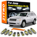ZITWO 13Pcs Canbus LED Interior Light Kit For Jeep Grand Cherokee WK 2005 2006 2007 2008 2009 20 - Canbus LED Car Light