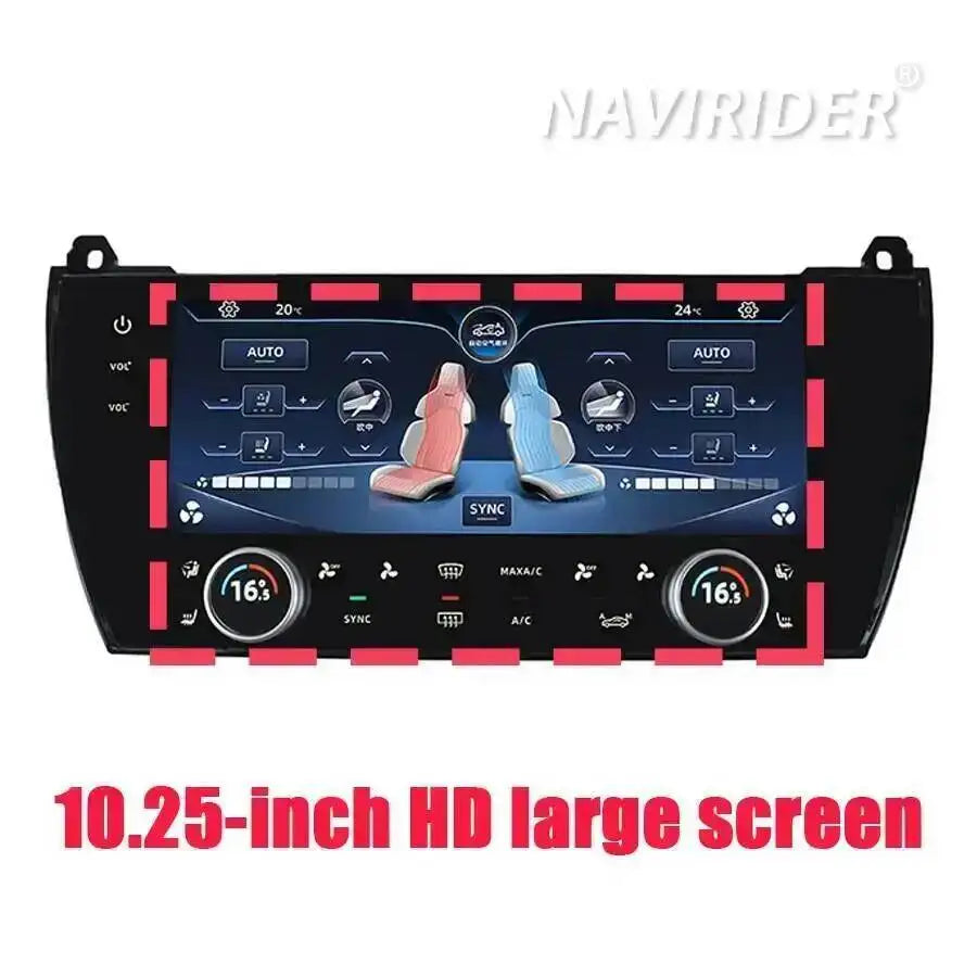 HD AC Panel Air Condition 10.25 inch For BMW 5 Series 2011-2017 Board Climate Control LCD