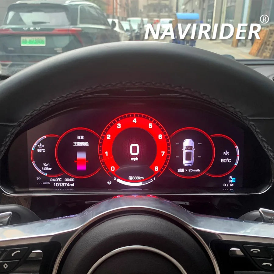 12.3" LCD Digital Cluster Panel for Porsche Cayenne 2010-2017 Diesel Car Instrument Cockpi | AUTOKITSHOP