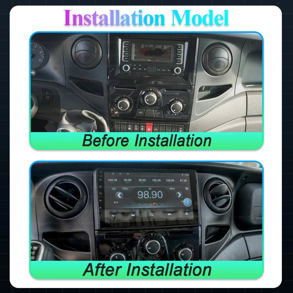 Android 16 Carplay Auto For Iveco Daily 2006-2018 Car Radio Multimedia Video Player Screen | AUTOKITSHOP