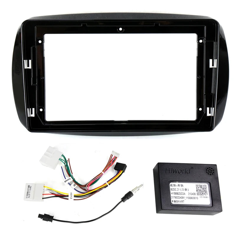 9inch Android Car Radio Fascia Adapter For Mercedes Benz Smart 2016 2017 2018 Headunit Fra