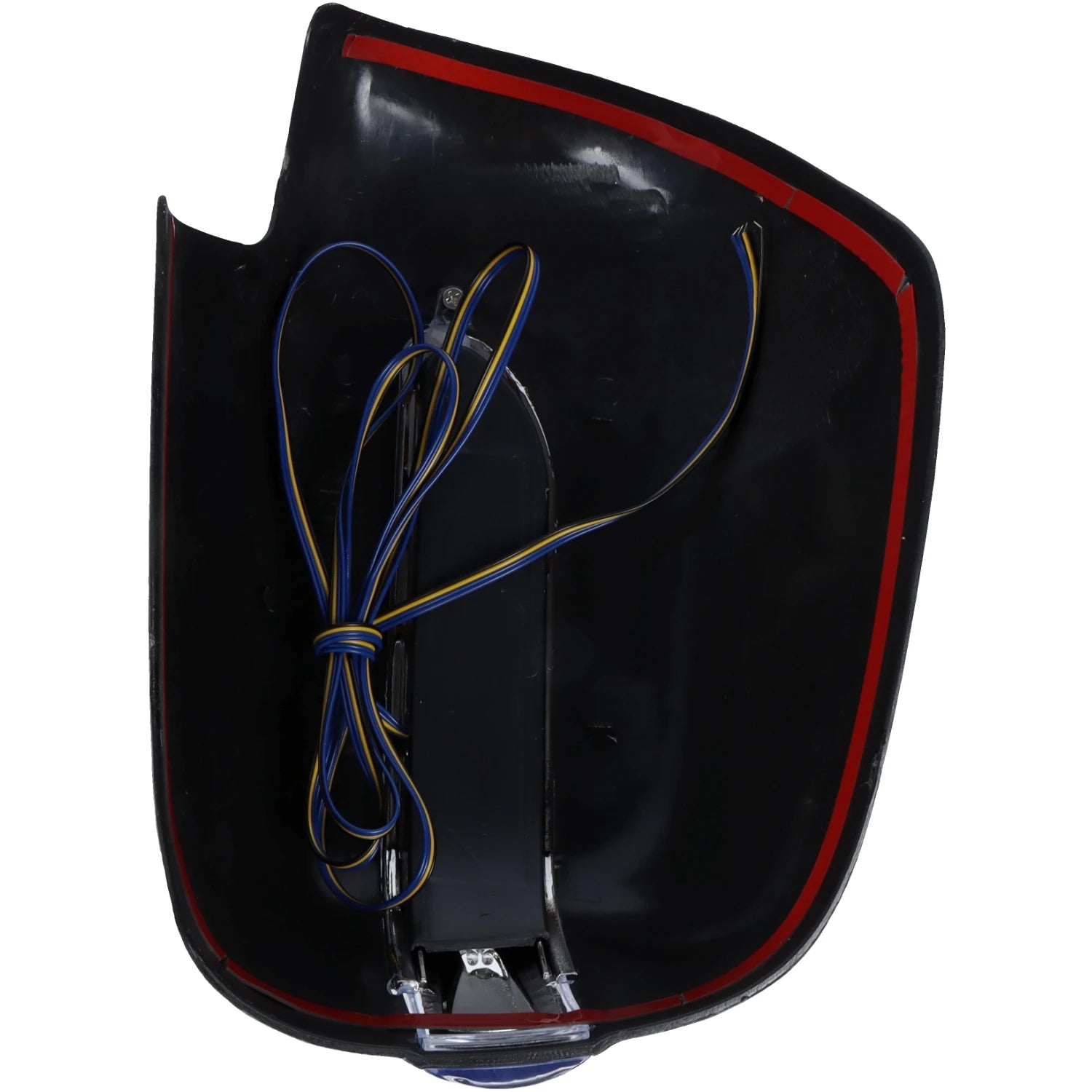 New Gloss Black Side Door Mirror Covers With Led Light For Toyota Tacoma 2005-2014 Rear Vi