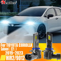 2x HIR2 Led Headlight Canbus No Error 9012 Car Bulb High Power 6000K White Light Diode Lam