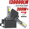 D3S D1S LED Headlight Canbus 130000LM 300W D2S D4S D8S D1R D2R D3R D4R Car Bulb Super Brig
