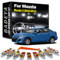 11-Piece LED Interior Light Kit for Mazda - Canbus Error-Free Interior Bulbs
