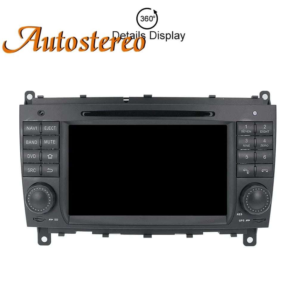 Carplay Android 13 Car Auto Stereo For Mercedes Benz CLK CLS W219 Multimedia Player Car GP
